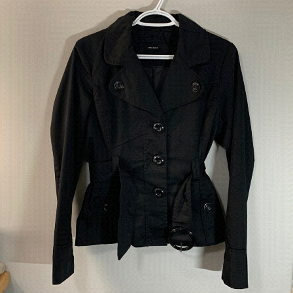 𝅺VERO Moda Duffy Short Trench Coat Size M